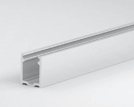 Aston 1615 WHT 3020 Silver Aluminium Profile LED Strip Lighting Aston 1212